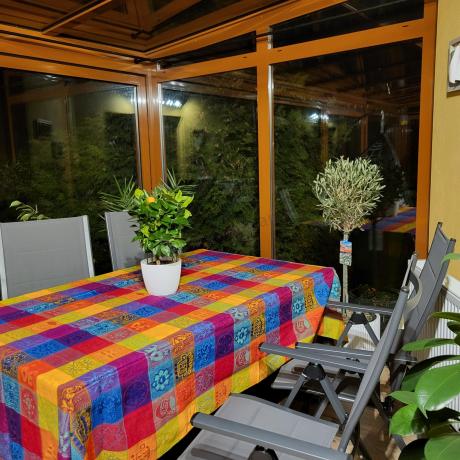 Aluminiowe meble na taras z rozkładanym stołem 240cm + 10 regulowanych krzeseł Daven Antracite Beton