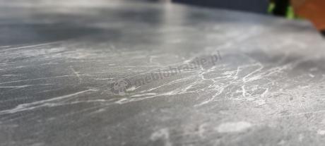 Aluminiowy zestaw ogrodowy z modułowym narożnikiem Kari grafitowy