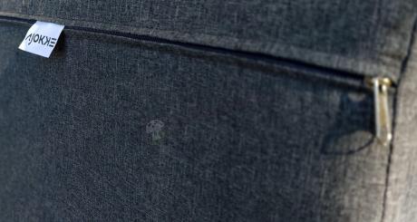 Aluminiowy zestaw ogrodowy z modułowym narożnikiem Kari grafitowy