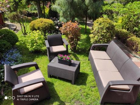 Corfu Set Max brązowy