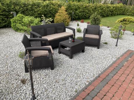 Corfu Set Max brązowy