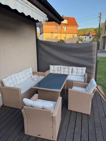 Duży komplet technorattanowy Topiano Grande Nature Select
