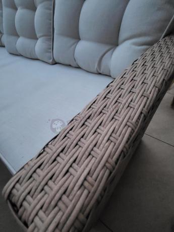 Duży komplet technorattanowy Topiano Grande Nature Select