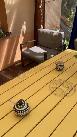 Duży narożnik obiadowy z dodatkowymi blatami i fotelem Panaon GW