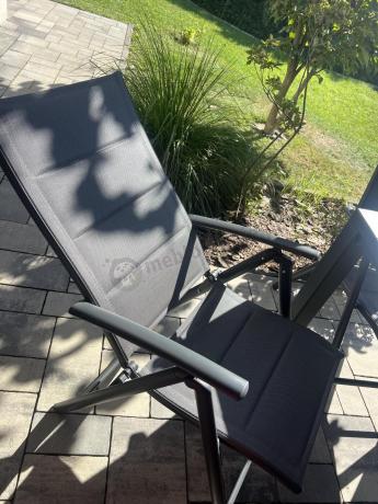 Duży zestaw mebli na taras dla 12 osób KJD12 ze składanymi krzesłami