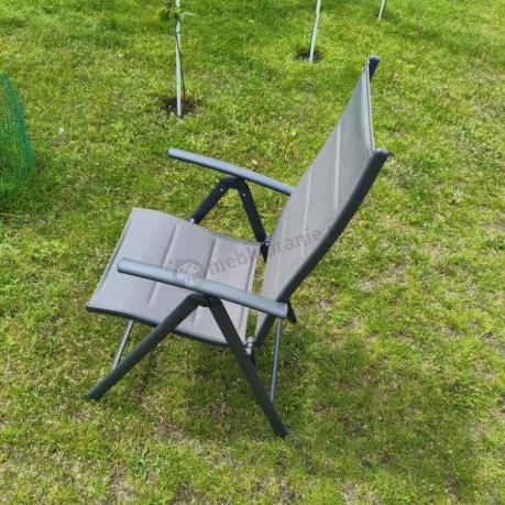 Duży zestaw mebli na taras dla 12 osób KJD12 ze składanymi krzesłami