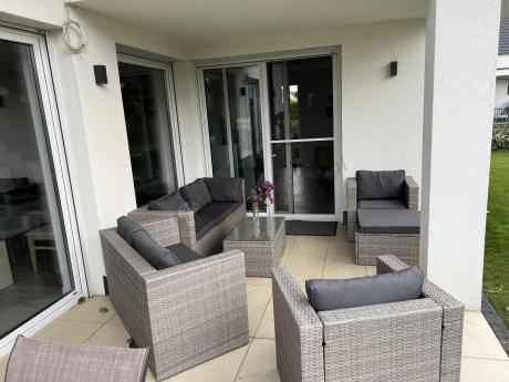 Duży zestaw mebli technorattanowych Stefano Grande Grey