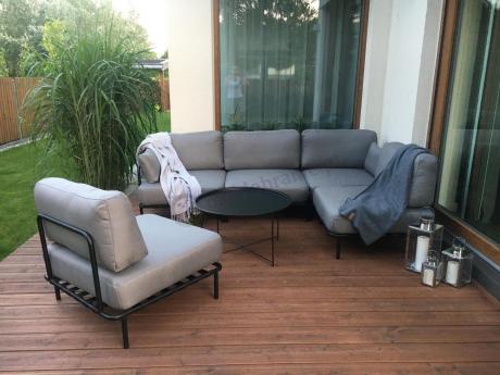 Eleganckie meble ogrodowe modułowe Salve - 5 elementów