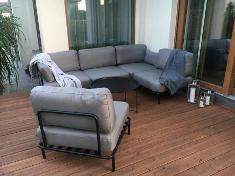Eleganckie meble ogrodowe modułowe Salve - 5 elementów