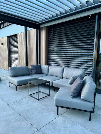 Eleganckie meble ogrodowe modułowe Salve - 5 elementów