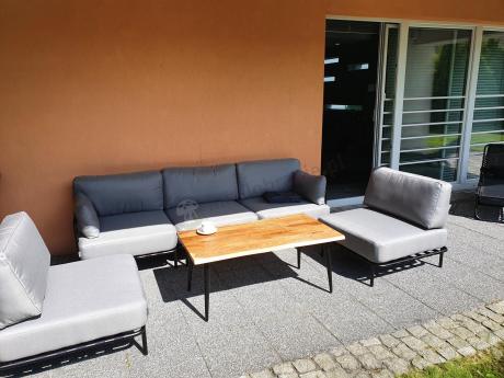 Eleganckie meble ogrodowe modułowe Salve - 5 elementów