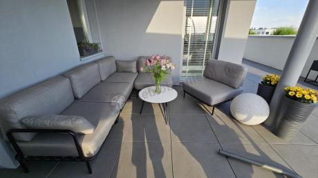 Eleganckie meble ogrodowe modułowe Salve - 5 elementów