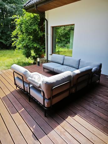 Eleganckie meble ogrodowe modułowe Salve - 5 elementów