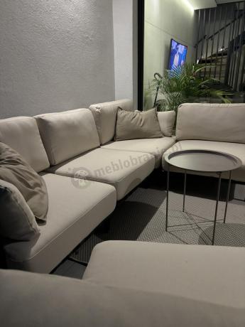 Eleganckie meble ogrodowe modułowe Salve Beige - 5 elementów