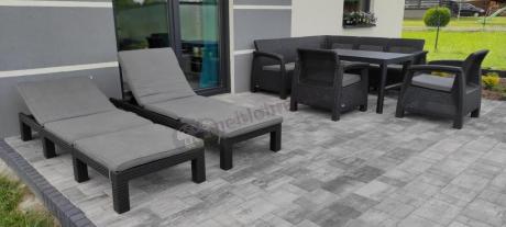 Komplet leżaków do opalania