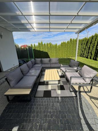 Komplet mebli modułowych narożnik 280x220cm i 2 fotele Panaon GW