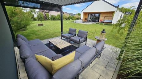 Komplet mebli modułowych narożnik 280x220cm i 2 fotele Panaon GW