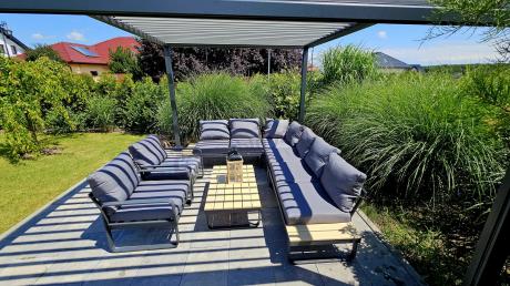 Komplet mebli modułowych narożnik 280x220cm i 2 fotele Panaon GW