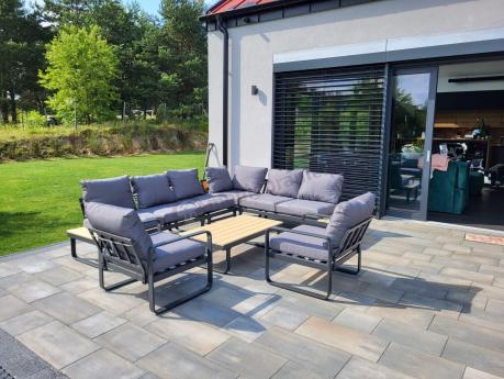 Komplet mebli modułowych narożnik 280x220cm i 2 fotele Panaon GW