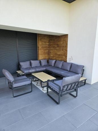 Komplet mebli modułowych narożnik 280x220cm i 2 fotele Panaon GW