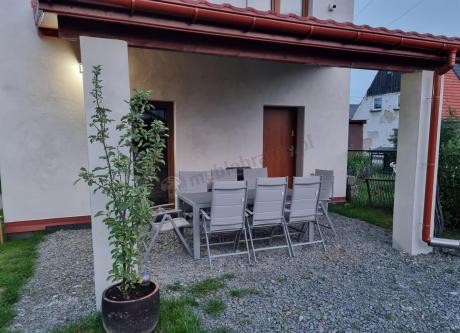 Komplet mebli obiadowych do ogrodu - stół i 8 regulowanych foteli - Kanbery Silver 8+1