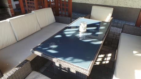 Komplet mebli ogrodowych z sofami Cofete Grande – Brown