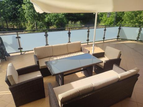 Komplet mebli ogrodowych z sofami Cofete Grande – Brown