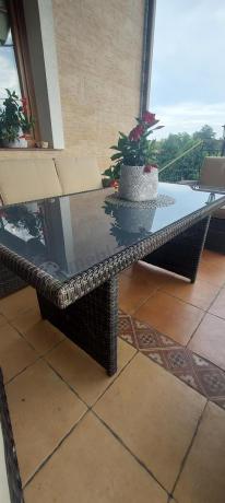 Komplet mebli ogrodowych z sofami Cofete Grande – Brown