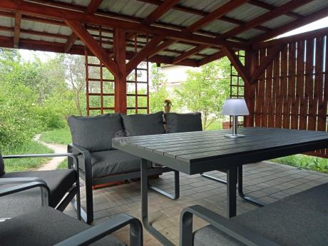 Komplet mebli tarasowych dla 8 osób - 2 sofy, 2 fotele i wysoki stół 160cm - Panaon Grande DG