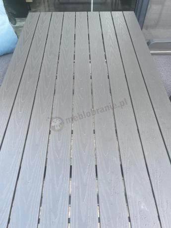 Komplet mebli tarasowych dla 8 osób - 2 sofy, 2 fotele i wysoki stół 160cm - Panaon Grande DG