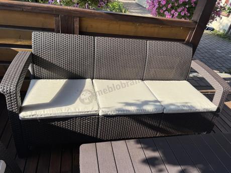 Komplet ogrodowy na taras dla 8 osób