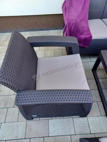 Komplet ogrodowy na taras dla 8 osób