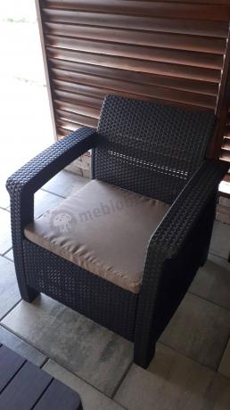 Komplet ogrodowy na taras dla 8 osób