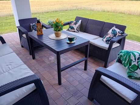 Komplet ogrodowy na taras dla 8 osób