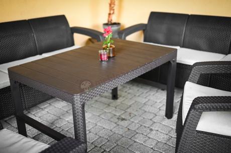 Komplet ogrodowy na taras dla 8 osób