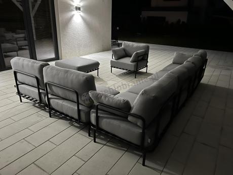 Meble modułowe metalowe 8 elementów Salve 6 Comfort