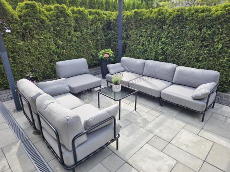 Meble modułowe na taras w stylu loft Salve 5 Plus