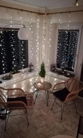 Meble na balkon w bloku z technorattanu boho