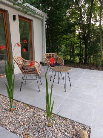 Meble na balkon w bloku z technorattanu boho