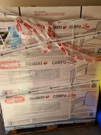 Komplet ogrodowy na taras dla 8 osób