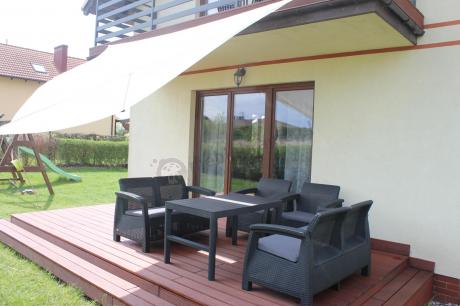 Meble Ogrodowe Corfu Fiesta Lyon z podnoszonym stołem Grafit