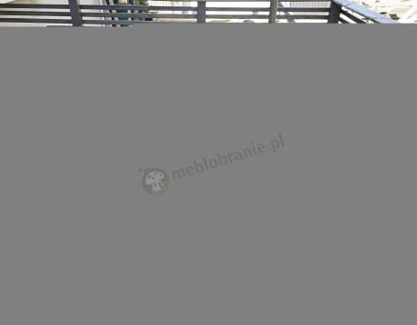 Meble Ogrodowe Corfu Fiesta Lyon z podnoszonym stołem Grafit