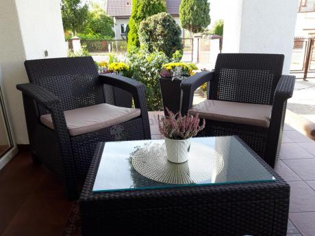 Corfu Set Max brązowy