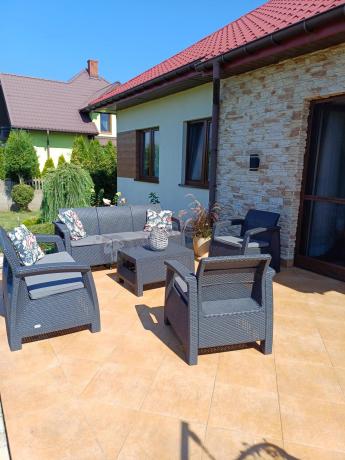 Meble ogrodowe Corfu Set Triple Max Grafit Curver