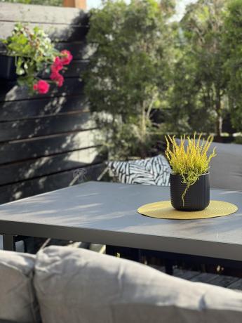 Meble ogrodowe dla 8 osób - sofy 175cm, fotele, stół 160cm ze szklanym blatem - Panaon Grande Elite GG