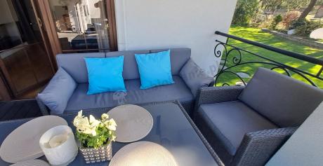 Meble ogrodowe z technorattanu z dużymi sofami Cofete Grande – Anthracite