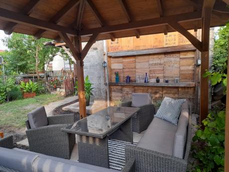 Meble ogrodowe z technorattanu z dużymi sofami Cofete Grande – Anthracite