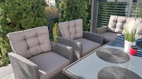 Meble ogrodowe z technorattanu z dużymi sofami Cofete Grande – Anthracite Cofete 2.0