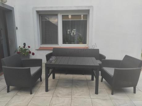 Meble tarasowe z regulowanym stołem na 7 osób Meblobranie S3LP