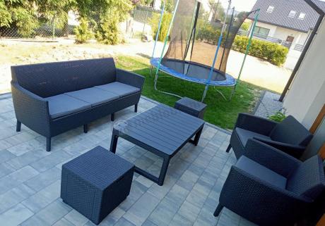 Meble tarasowe z regulowanym stołem na 7 osób Meblobranie S3LP